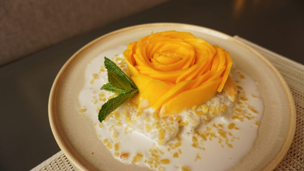 Mango auf Kokosklebreis | Khao-Niao Ma-Muang